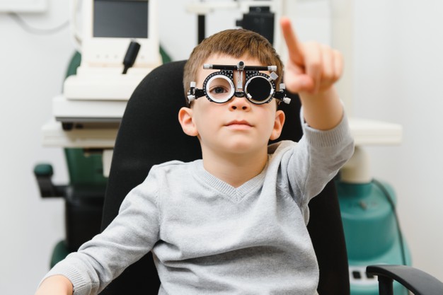 Children eye treatment
