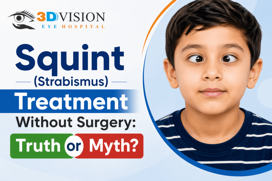 Squint (Strabismus) Treatment Without Surgery: Truth or Myth?