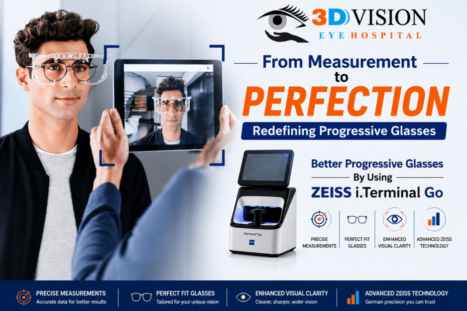 stop wearing progressive glasses - 3d vision eye hospital