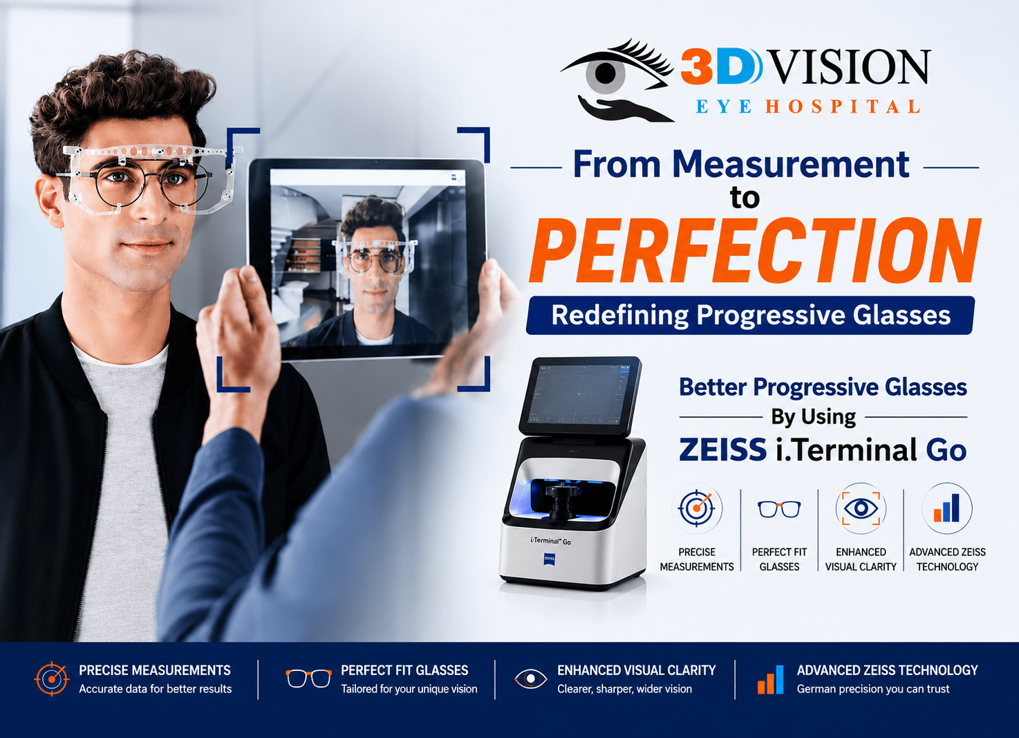 stop wearing progressive glasses - 3d vision eye hospital